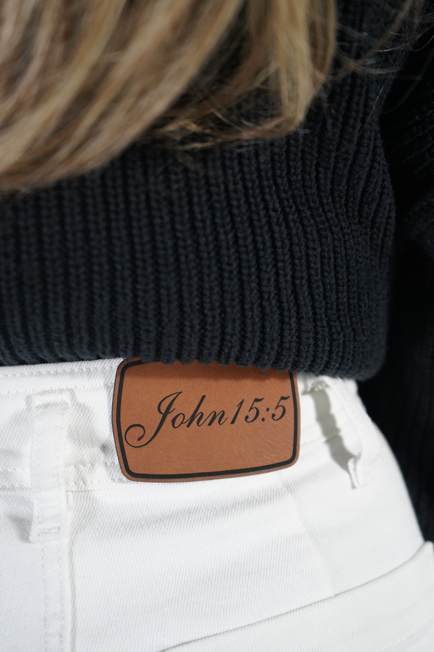 PRE-ORDER John 15:5 Straight Jeans - Women's