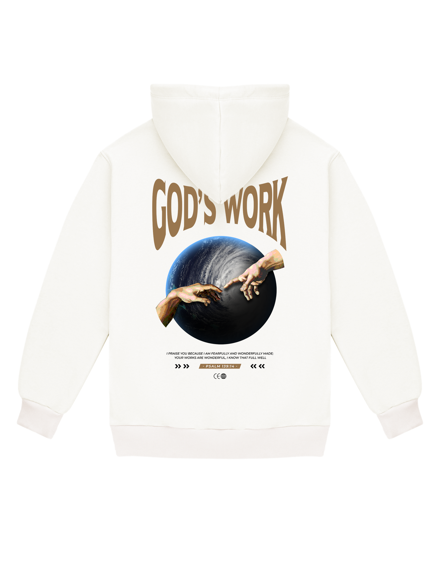 GOD'S WORK Psalm 139:14 Hoodie